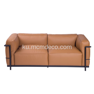 Sofa Du-Seat Le Le Corbusier LC3 Grand Modele